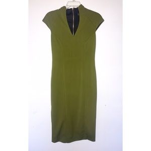 Alexia Admor V-neck Midi Dress